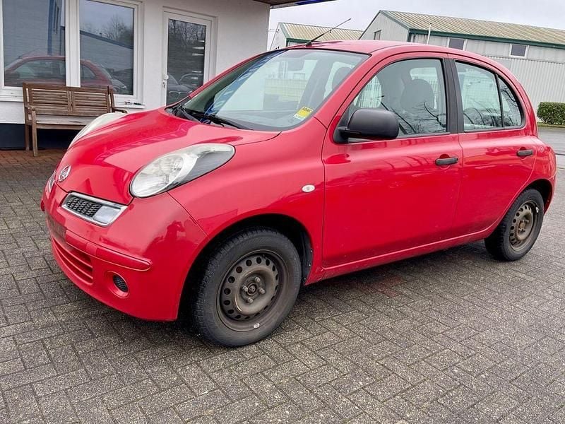 Gebraucht Nissan Micra Visia 65 PS (47 kW) 2010 Rot Kleinwagen