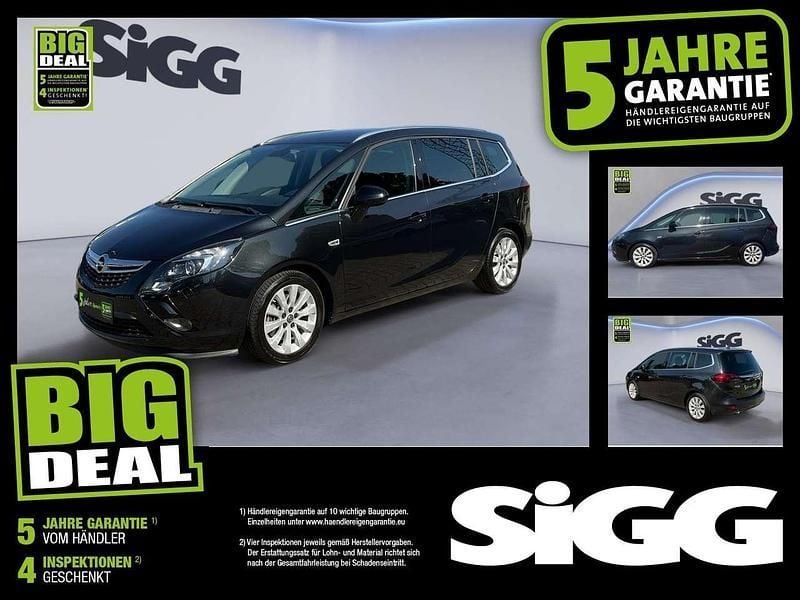 Karbonschwarz graphit Gebraucht 2015 Opel Zafira Tourer Innovation Van / Kleinbus | 11.980 € (Etwas zu teuer) - Bild 1/4