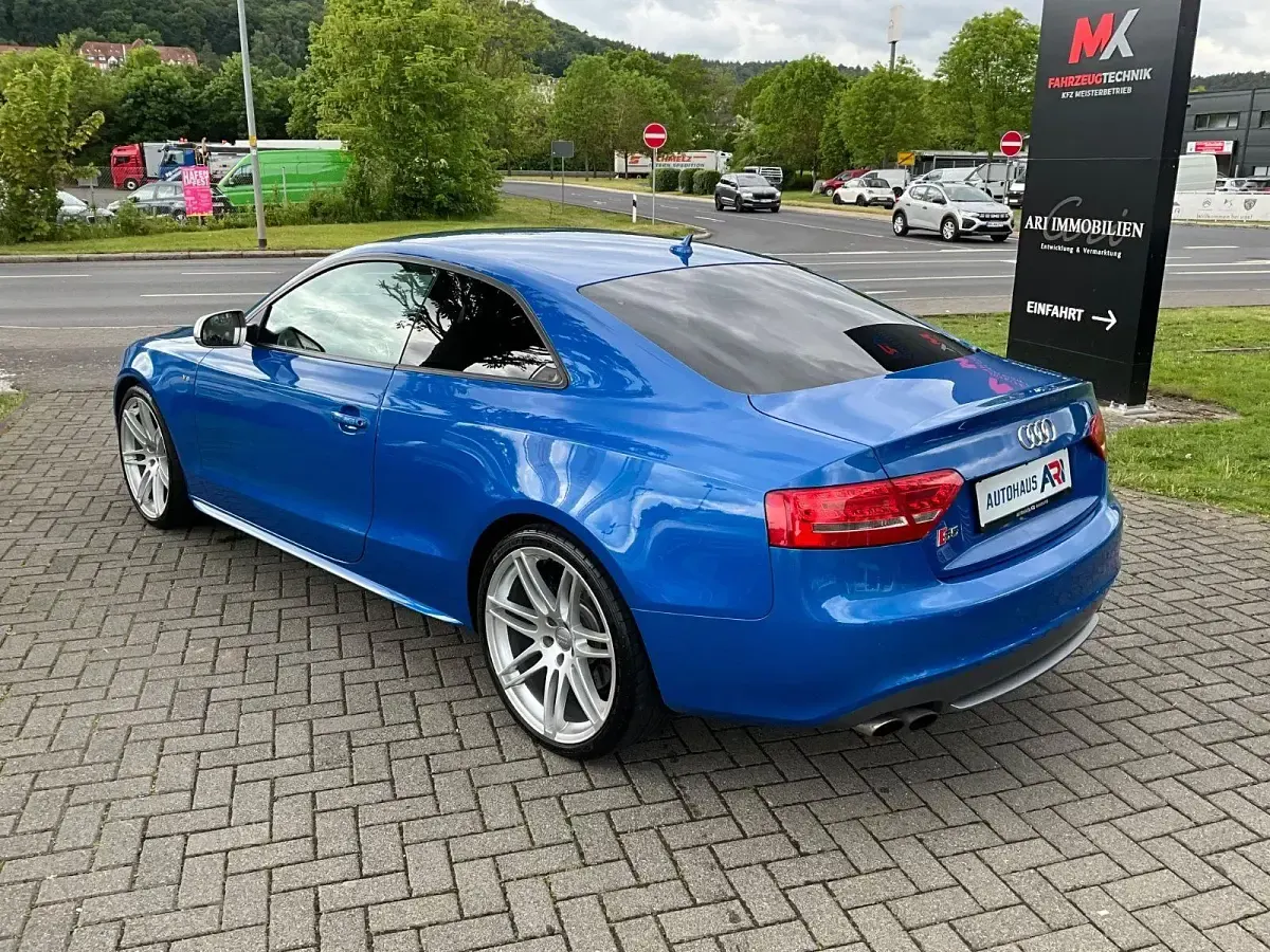 Gebraucht Audi S5 Cabriolet Advanced 354 PS (260 kW) 2009 Blau Coupé