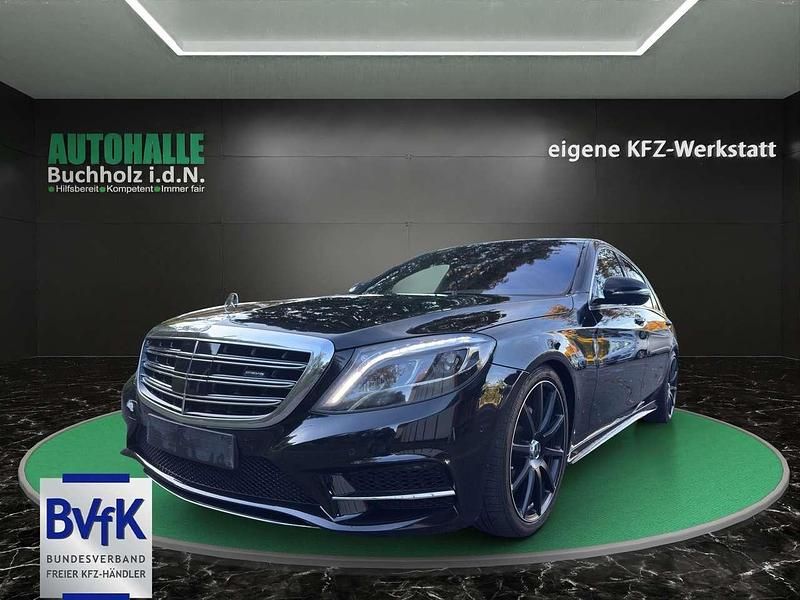 Obsidianschwarz lack Gebraucht 2017 Mercedes S350 AMG line Limousine | 34.890 € (Teuer) - Bild 1/3