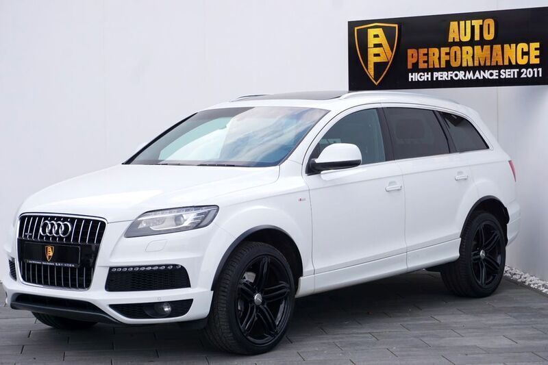Weiß Gebraucht 2014 Audi Q7 S-Line SUV | 23.900 € - Bild 1/4