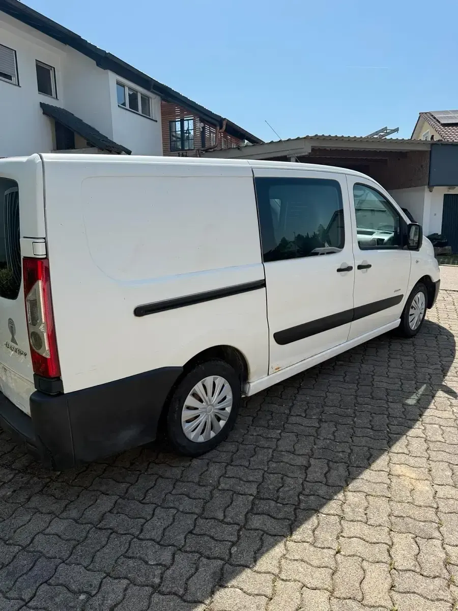Gebraucht Citroën Jumpy 120 PS (88 kW) 2009 Weiß Van / Kleinbus