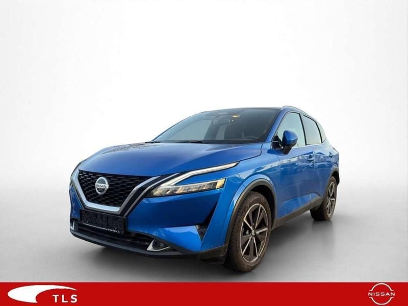 Blau Gebraucht 2022 Nissan Qashqai Tekna+ SUV | 22.890 € (Superpreis) - Bild 1/4