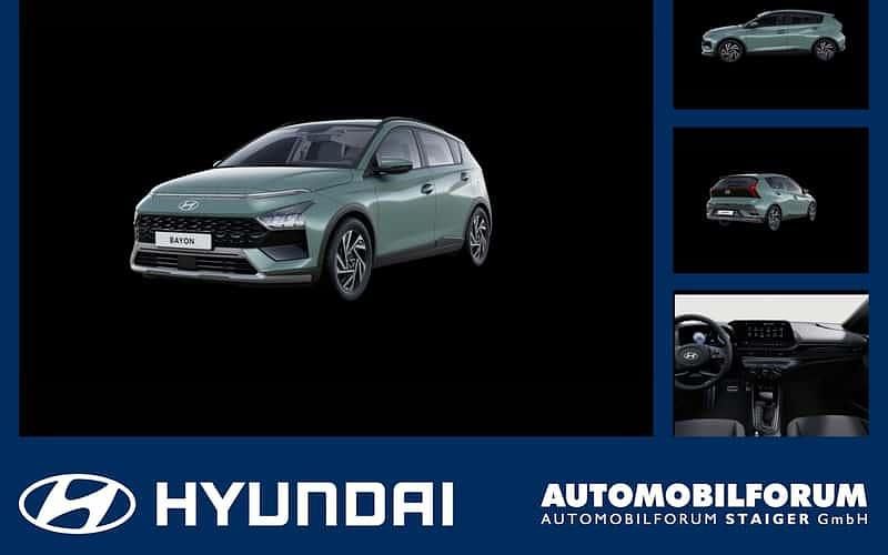 Weiß (atlas white) Gebraucht 2024 Hyundai Bayon Trend SUV | 20.290 € (Fairer Preis) - Bild 1/4