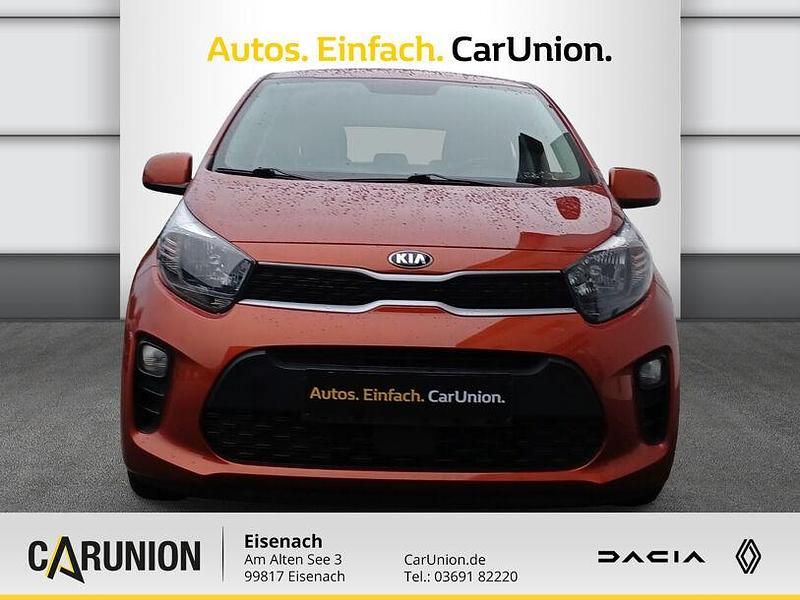 Gebraucht Kia Picanto Spirit 84 PS (61 kW) 2018 (g7a) new pop orange met. Kleinwagen