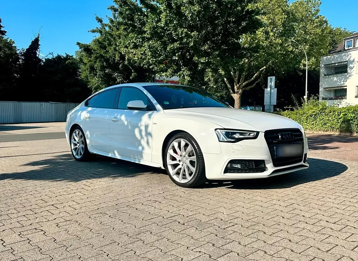 Gebraucht Audi A5 Sportback S-Line 211 PS (155 kW) 2012 Weiß Kleinwagen