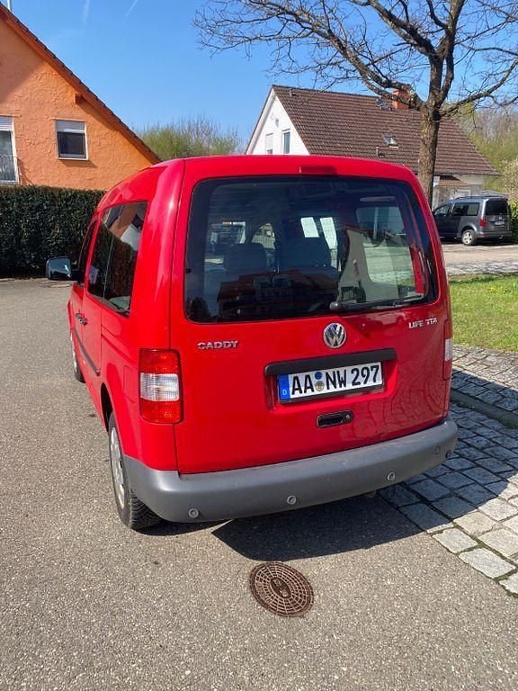 Brugt VW Caddy Life 105 HK (77 kW) 2009 Rød MPV