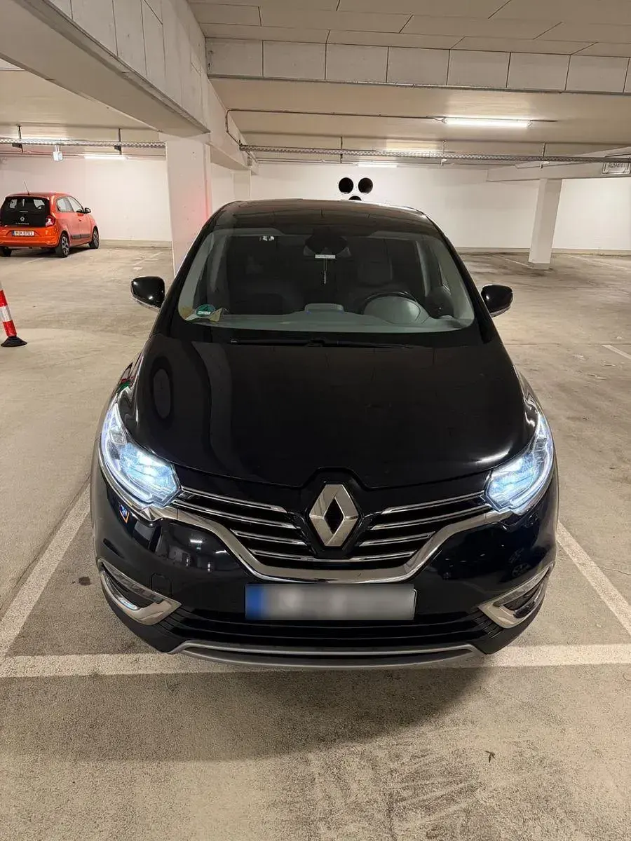 Gebraucht Renault Espace Life 160 PS (117 kW) 2016 Schwarz Van / Kleinbus