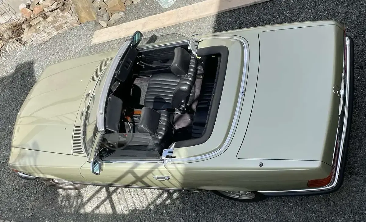 Gebraucht Mercedes SL280 185 PS (136 kW) 1981 Grün Cabrio