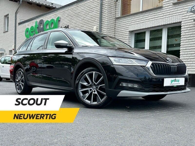 Schwarzmagic perleffekt Gebraucht 2022 Skoda Octavia Scout 4x4 Kombi | 22.200 € (Fairer Preis) - Bild 1/3