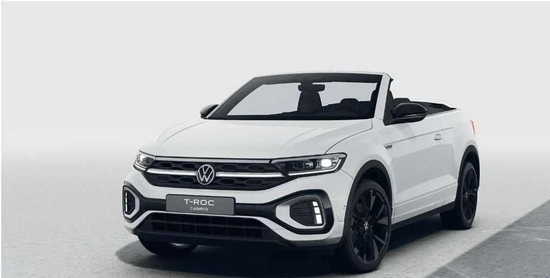 Neu VW T-Roc Cabriolet R-line 150 PS (110 kW) 2026 Pure white uni/schwarz Cabrio