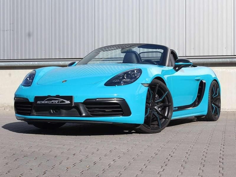 Gebraucht Porsche 718 Boxster 299 PS (219 kW) 2017 Miamiblau Cabrio
