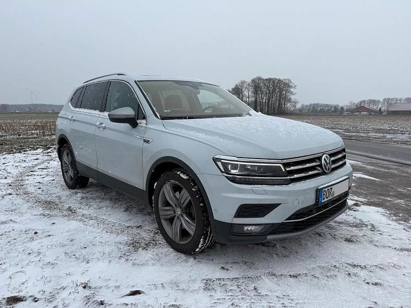 Gebraucht VW Tiguan Allspace 239 PS (175 kW) 2018 Weiß SUV