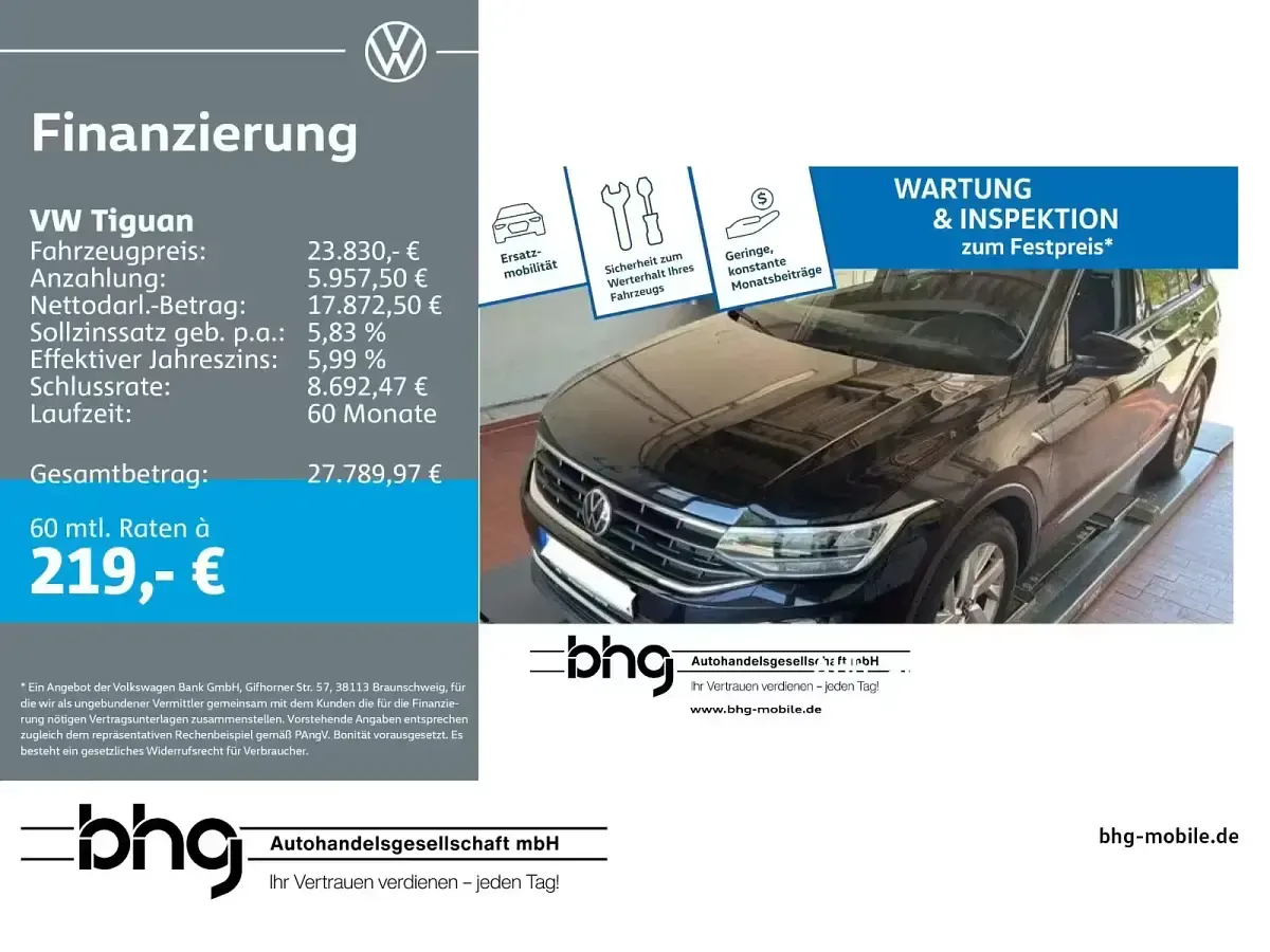 Gebraucht VW Tiguan Life 150 PS (110 kW) 2022 SUV