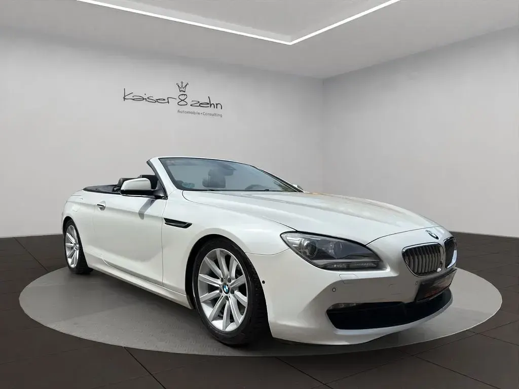 Gebraucht BMW 650 Cabriolet 408 PS (300 kW) 2012 Mineralweiss Cabrio