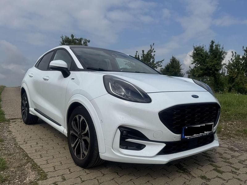 Weiß Gebraucht 2022 Ford Puma ST-Line SUV | 18.555 € (Superpreis) - Bild 1/4