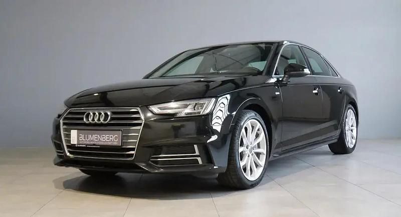 Mythosschwarz metallic Gebraucht 2018 Audi A4 S-Line Limousine | 21.980 € (Fairer Preis) - Bild 1/1
