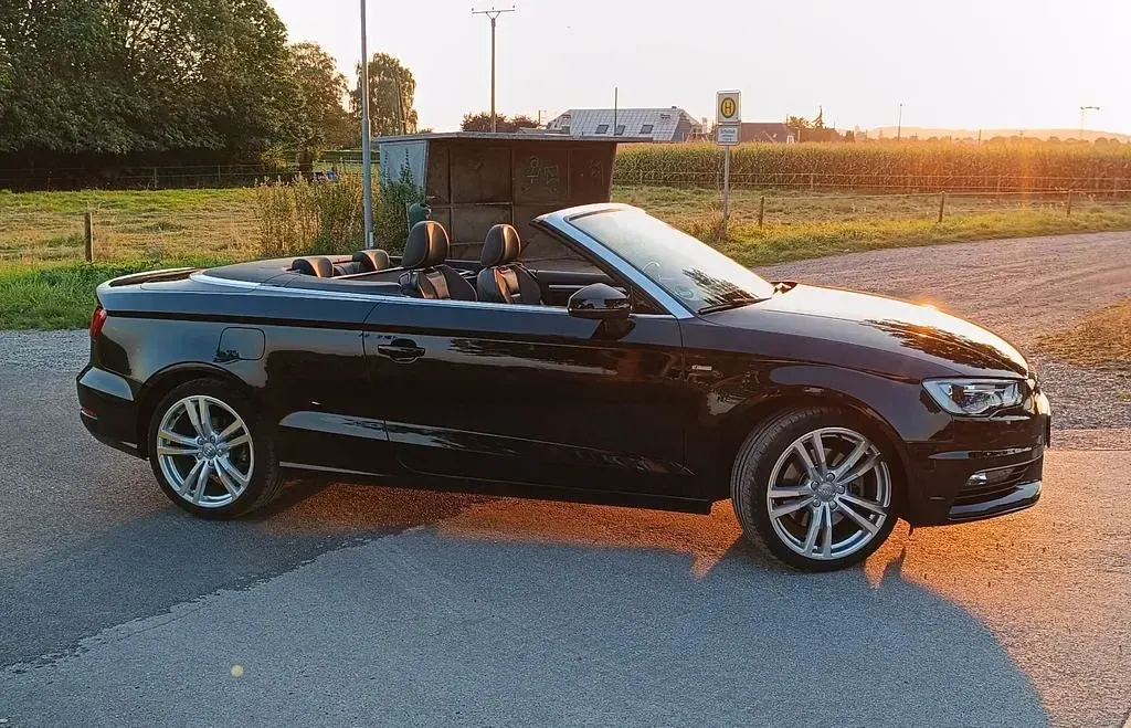 Gebraucht Audi A3 Cabriolet S-Line 179 PS (131 kW) 2016 Schwarz Cabrio