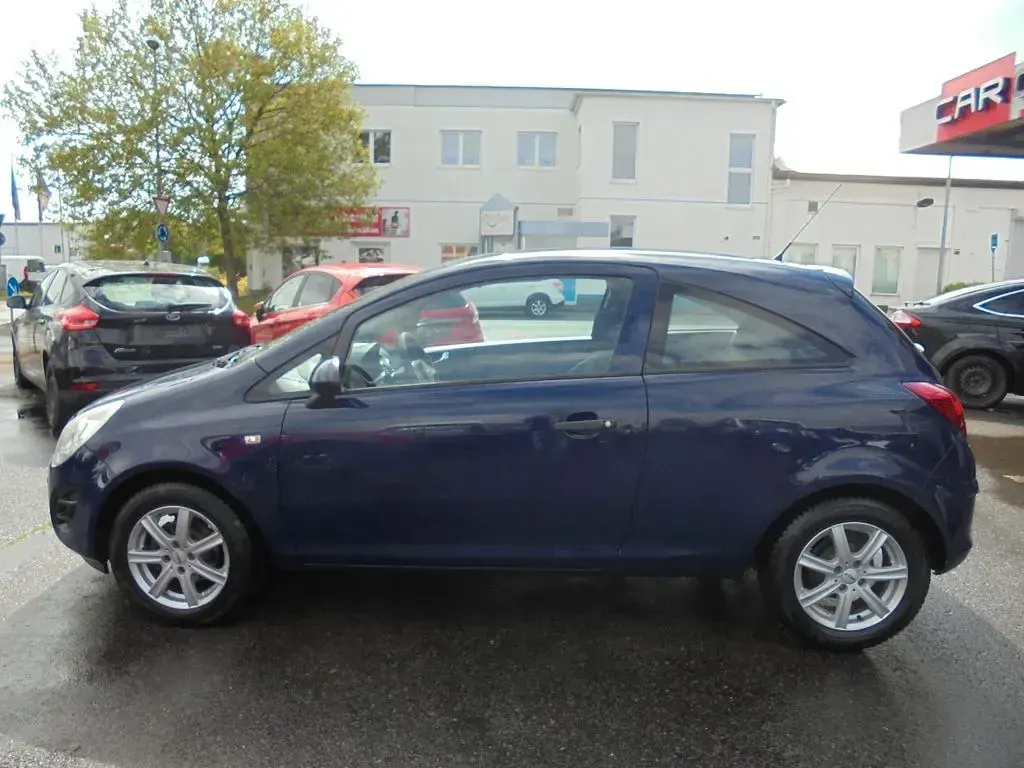 Gebraucht Opel Corsa Selection 69 PS (50 kW) 2013 Blau Kleinwagen