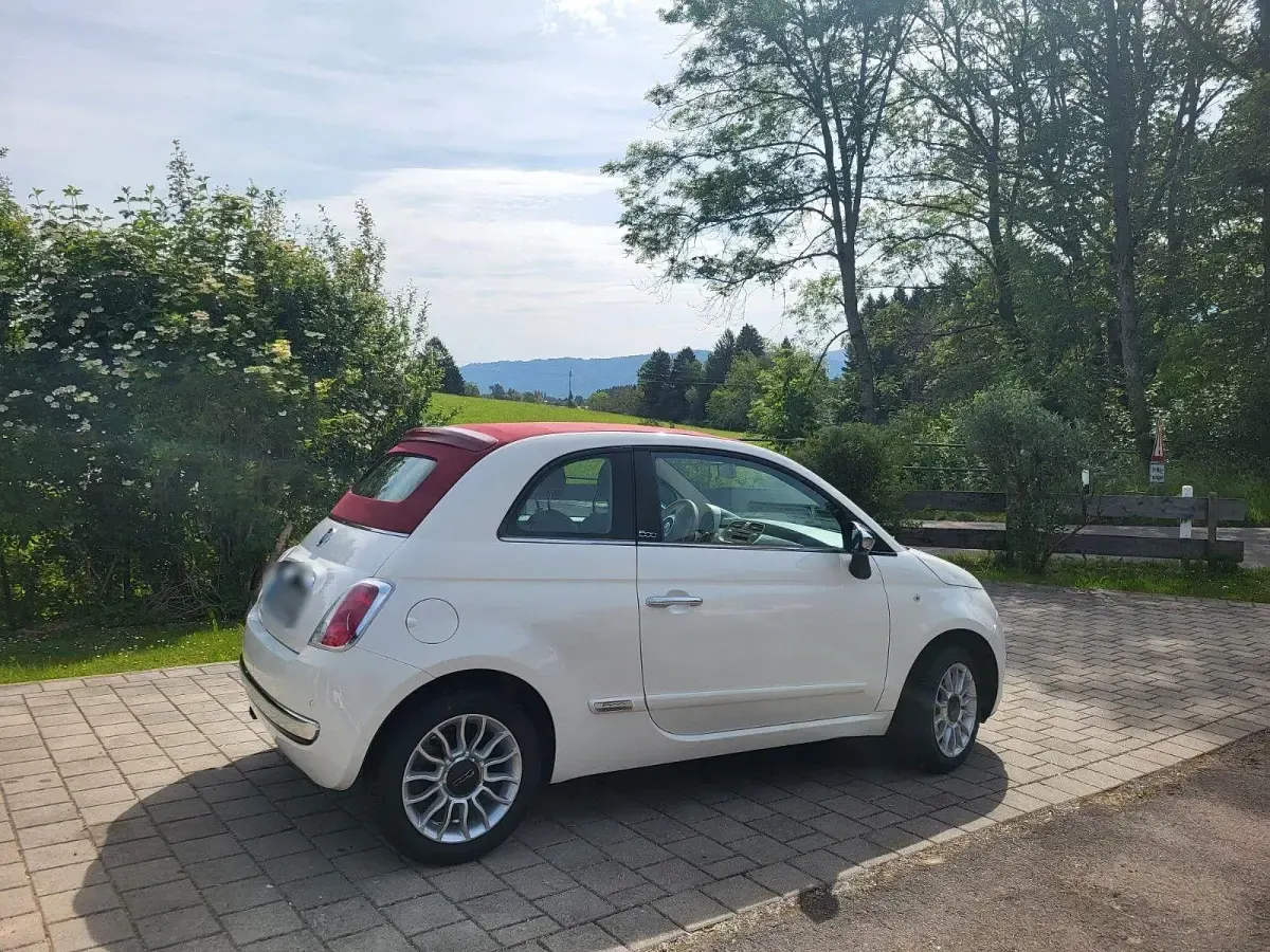 Gebraucht Fiat 500C 69 PS (50 kW) 2014 Weiß Cabrio