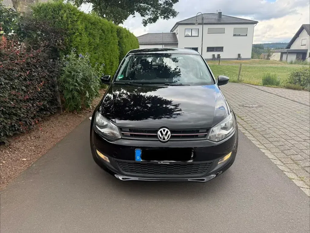 Gebraucht VW Polo Comfortline 86 PS (63 kW) 2011 Schwarz Kleinwagen