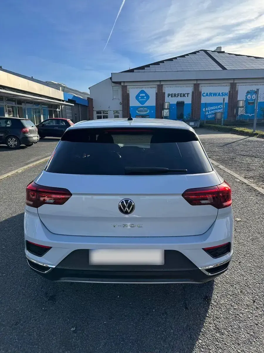 Gebraucht VW T-Roc Sportline 150 PS (110 kW) 2021 Weiß SUV