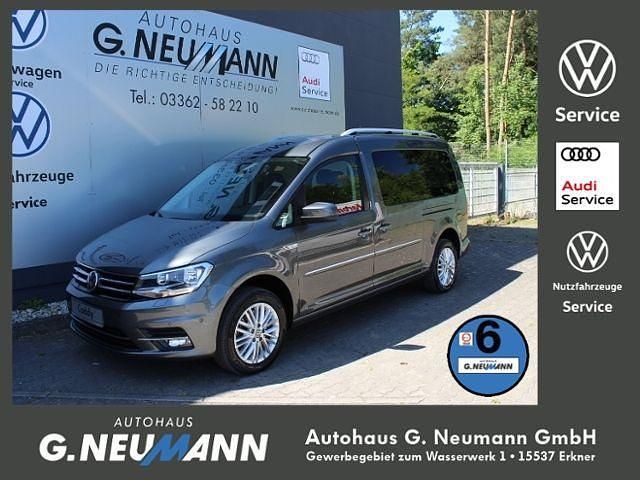 Grau Gebraucht 2018 VW Caddy Maxi Highline Van / Kleinbus | 23.999 € (Fairer Preis) - Bild 1/4