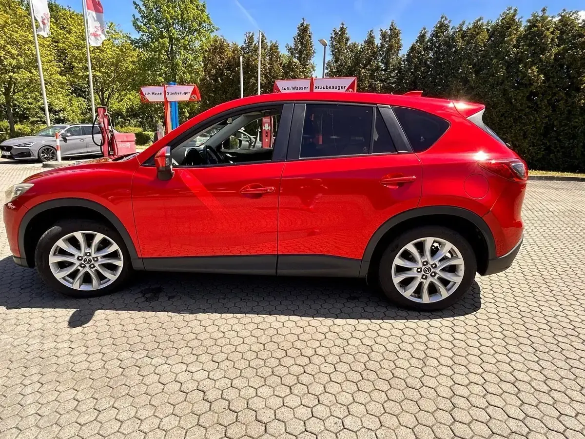 Gebraucht Mazda CX-5 Sports-Line 175 PS (128 kW) 2013 Rot SUV