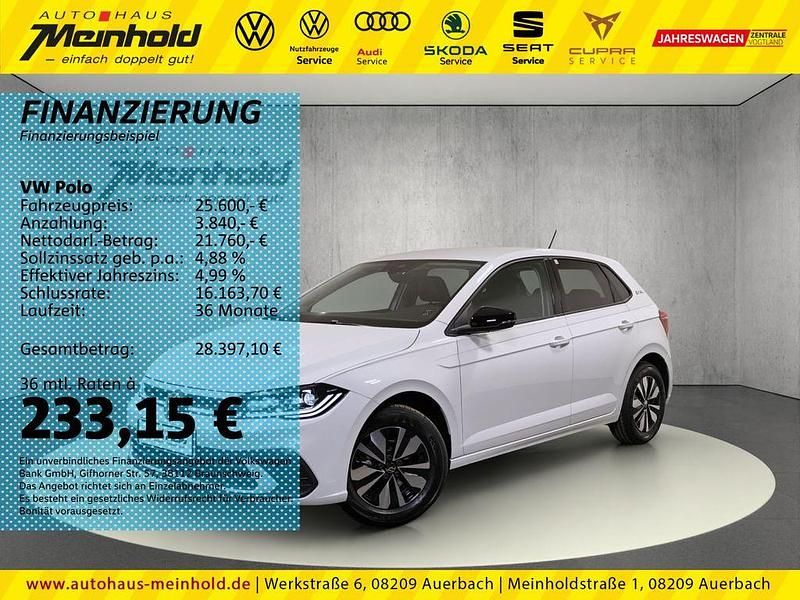 Neu VW Polo Goal 80 PS (58 kW) 2025 Weiß Limousine