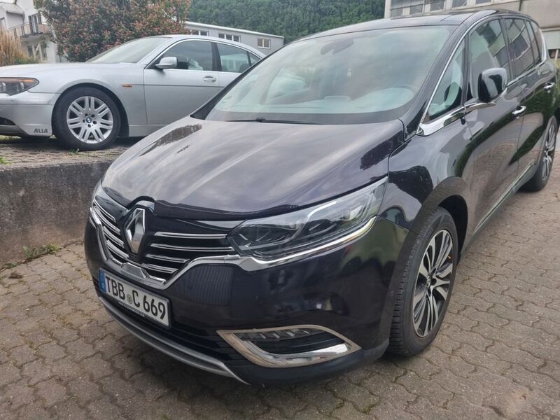 Schwarz Gebraucht 2015 Renault Espace Initiale Paris Van / Kleinbus | 11.900 € (Guter Preis) - Bild 1/4