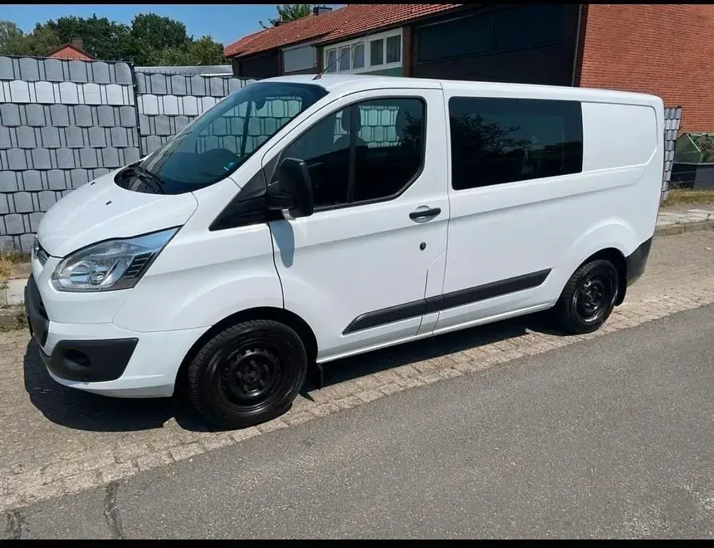 Gebraucht Ford Transit Custom 170 PS (125 kW) 2017 Weiß Van / Kleinbus