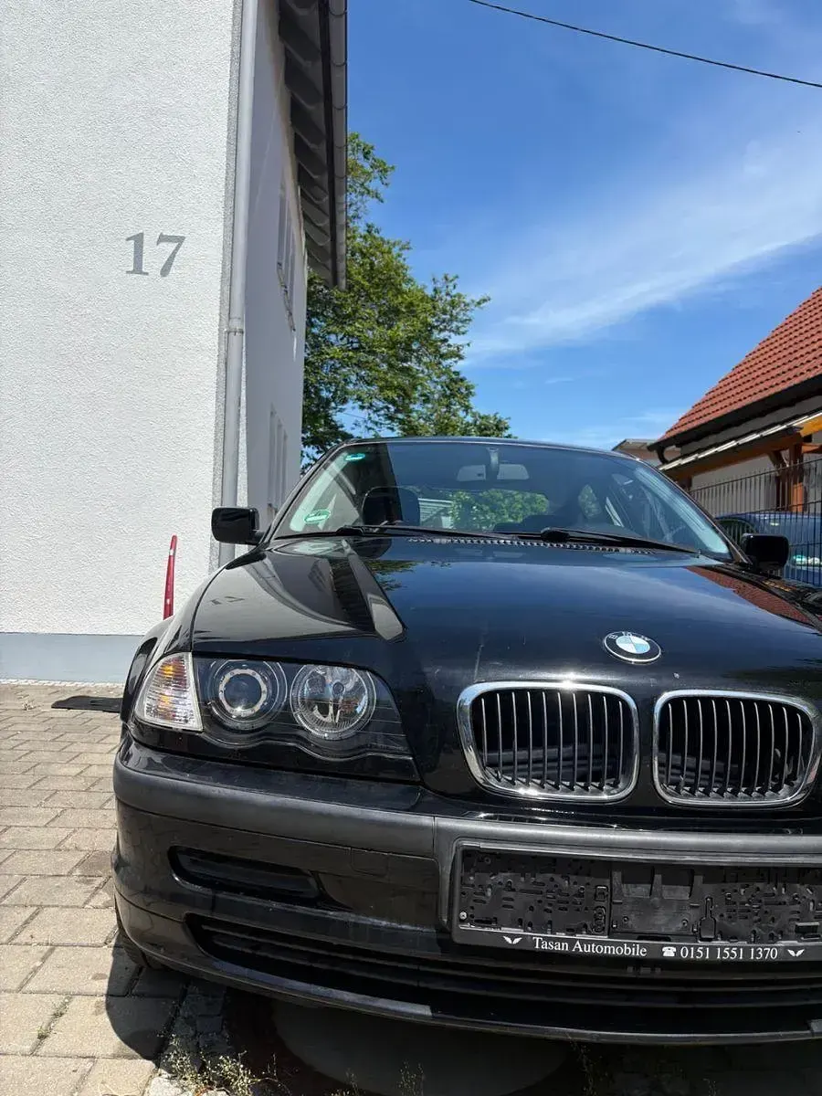 Gebraucht BMW 316 105 PS (77 kW) 2000 Schwarz Limousine