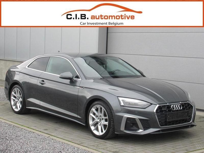 Grau Gebraucht 2021 Audi A5 S-Line Coupé | 26.983 € (Superpreis) - Bild 1/4