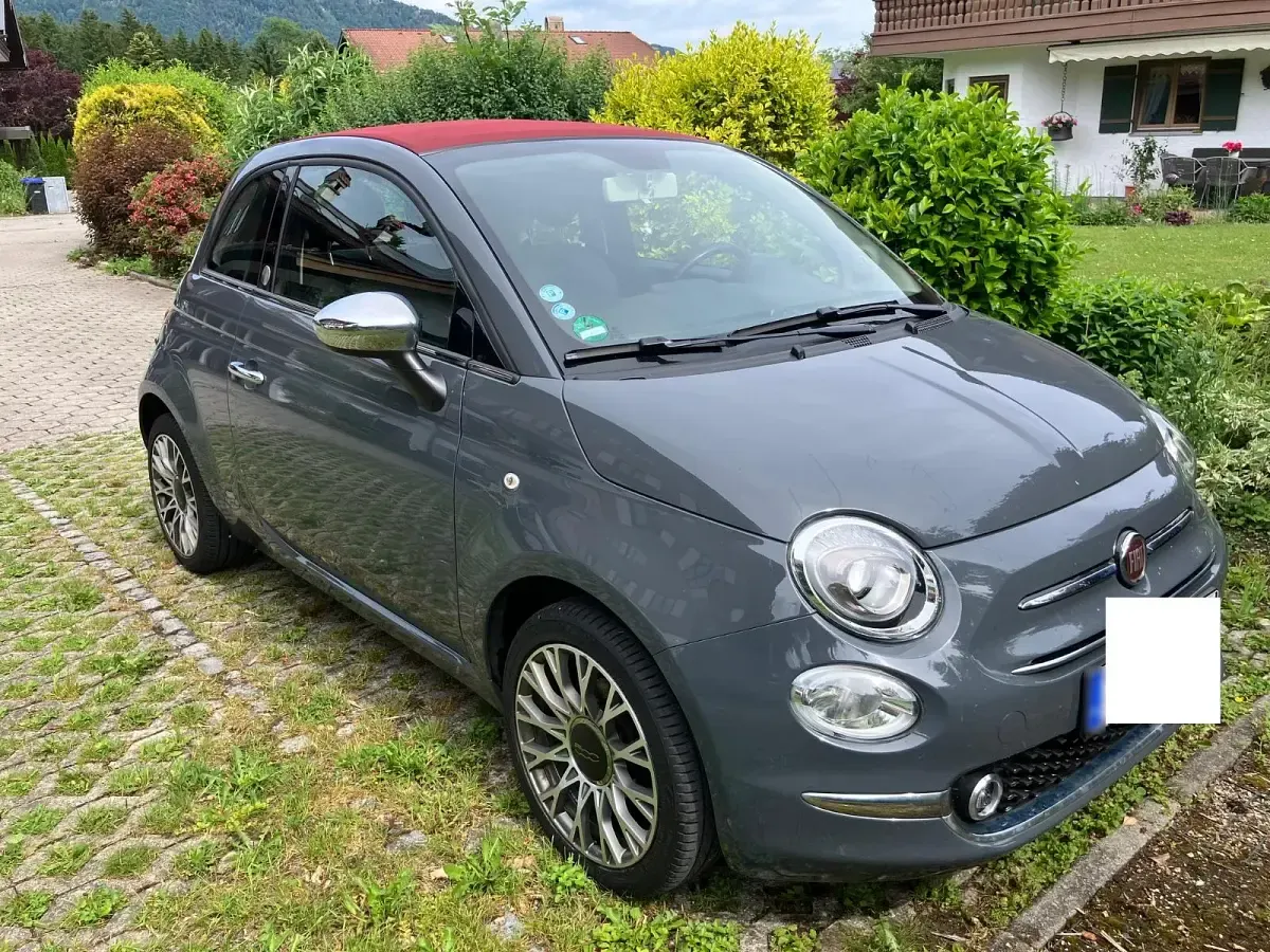 Gebraucht Fiat 500C 69 PS (50 kW) 2019 Grau Cabrio