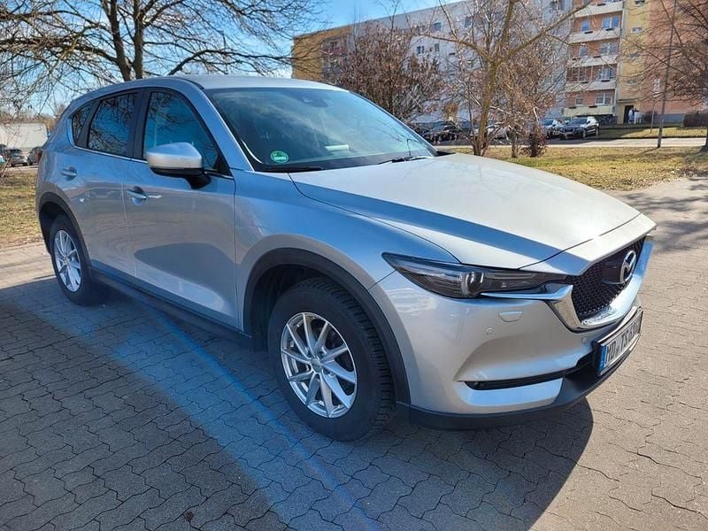 Gebraucht Mazda CX-5 Exclusive-Line 150 PS (110 kW) 2017 Silber SUV