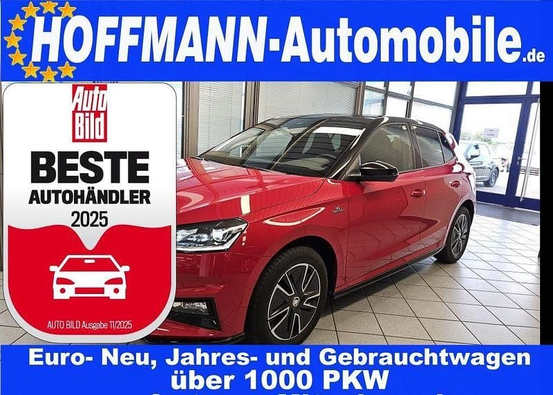 Rot Gebraucht 2024 Skoda Fabia Monte Carlo Limousine | 20.250 € (Fairer Preis) - Bild 1/4