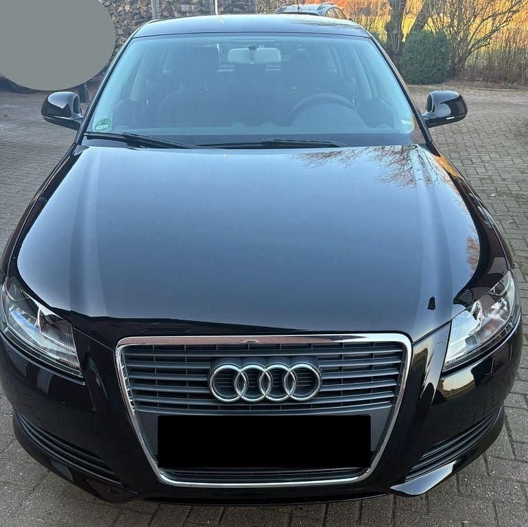 Usata Audi A3 102 CV (75 kW) 2009 Nero Utilitaria