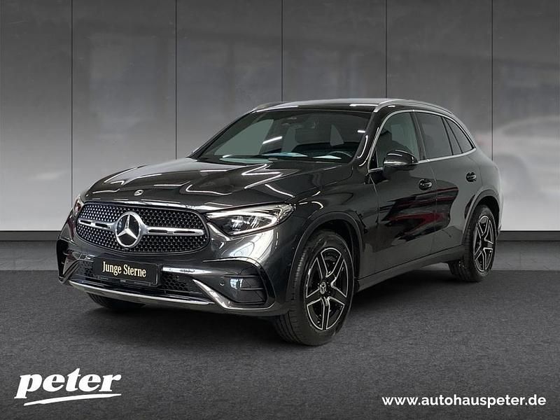 Metalliclack graphitgrau Gebraucht 2024 Mercedes GLC220 AMG SUV | 55.410 € (Superpreis) - Bild 1/4