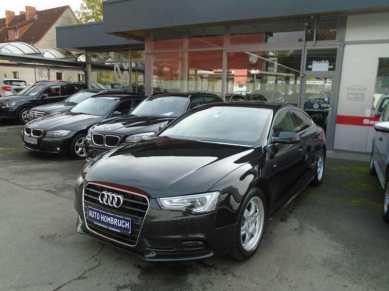Schwarz Gebraucht 2016 Audi A5 Sportback S-line plus Coupé | 15.990 € (Guter Preis) - Bild 1/4