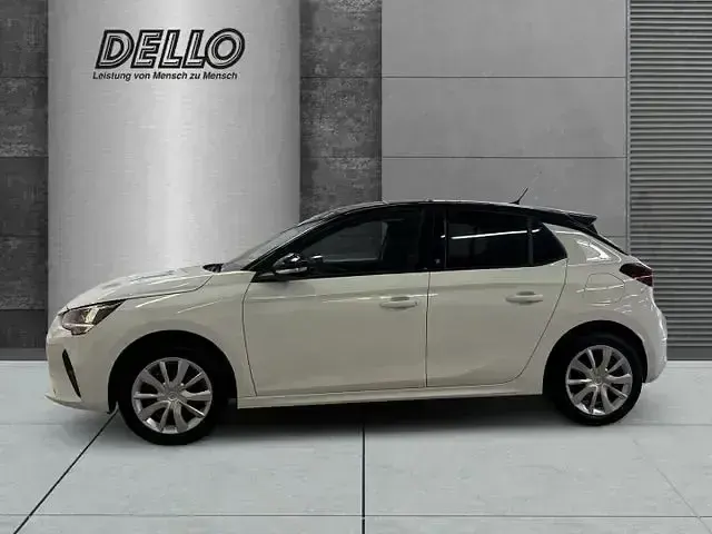 Gebraucht Opel Corsa-e Edition 100 kW (136 PS) 2023 Jade weiss/arktis weiss Kleinwagen