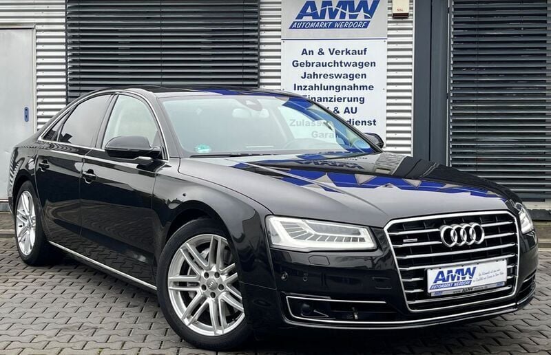 Schwarz Gebraucht 2017 Audi A8 Sport Limousine | 31.900 € (Superpreis) - Bild 1/4