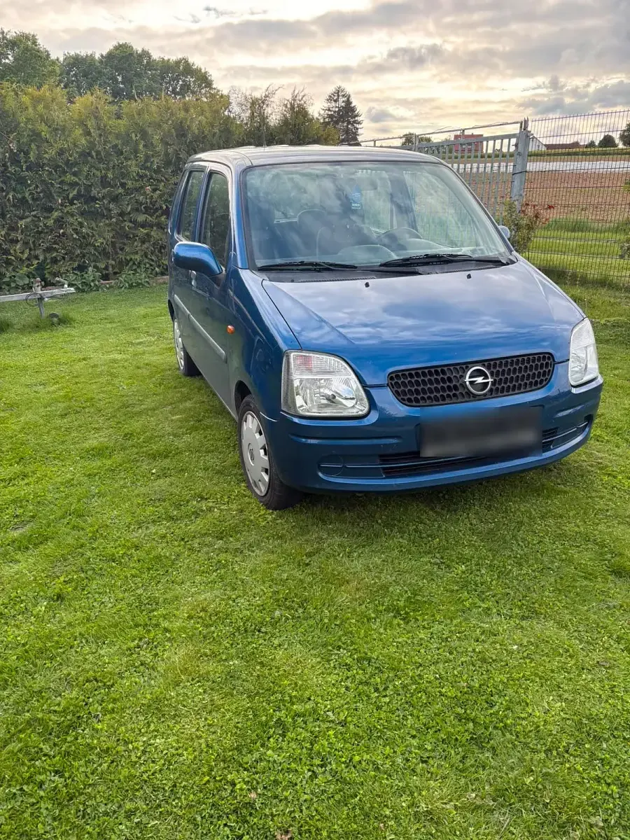 Gebraucht Opel Agila 75 PS (55 kW) 2003 Blau Van / Kleinbus