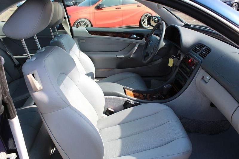 Gebraucht Mercedes CLK430 Elegance 279 PS (205 kW) 1999 Azurite blue  metallic Coupé