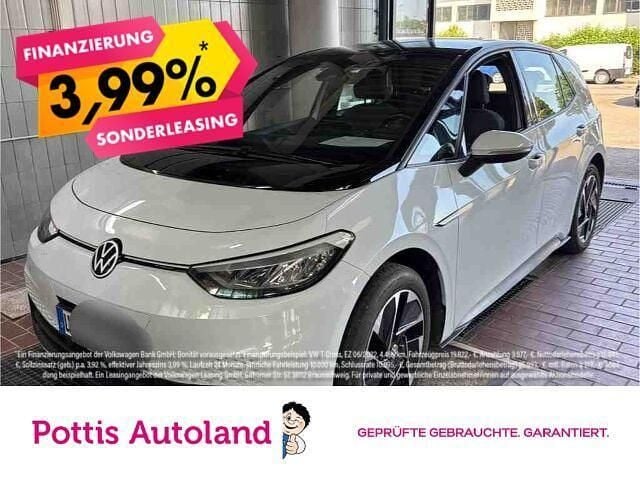Weiss Gebraucht 2021 VW ID.3 Pure Kleinwagen | 18.977 € (Guter Preis) - Bild 1/3