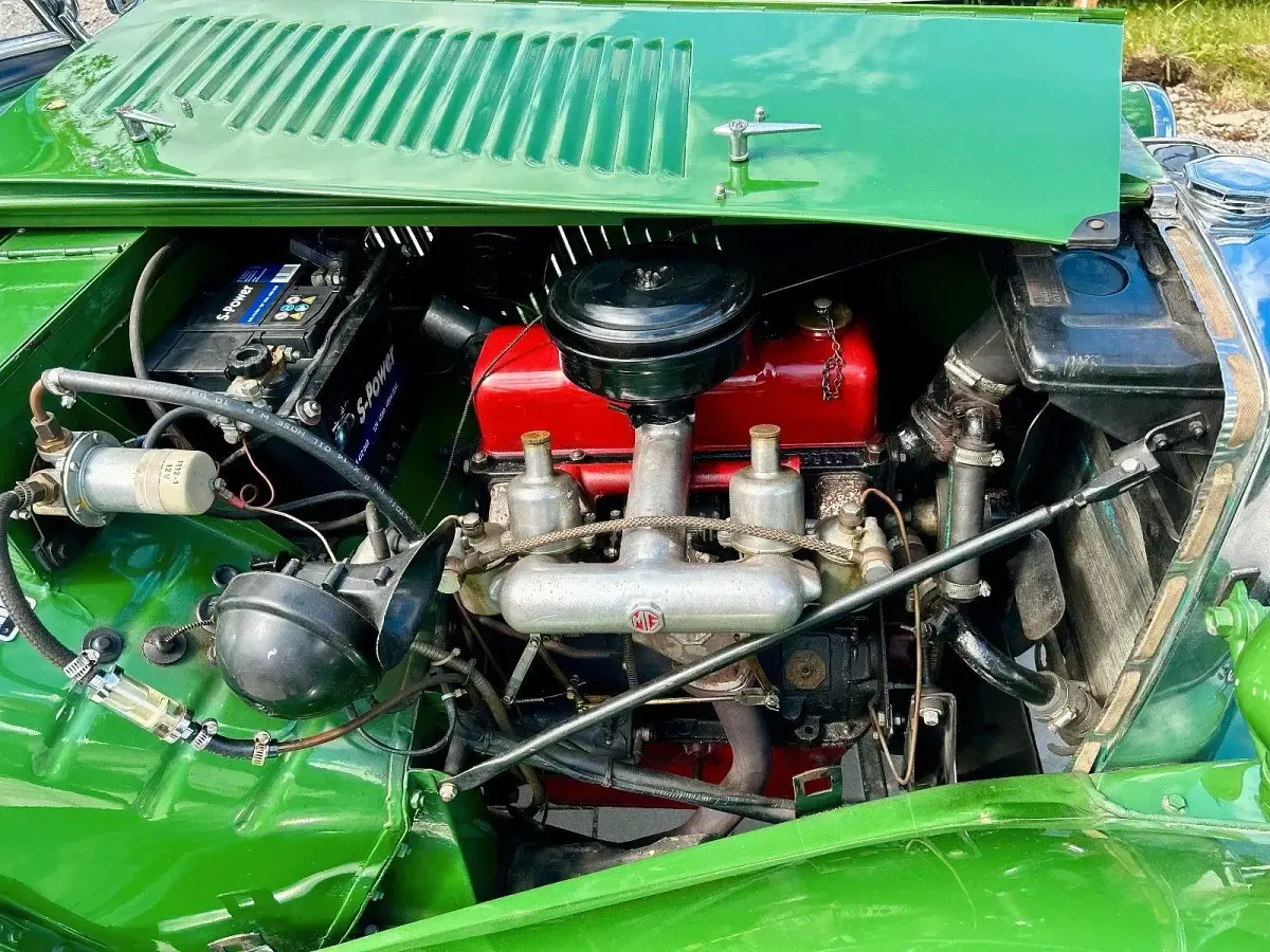 Occasion MG TD 54 ch (39 kW) 1953 Vert Cabriolet