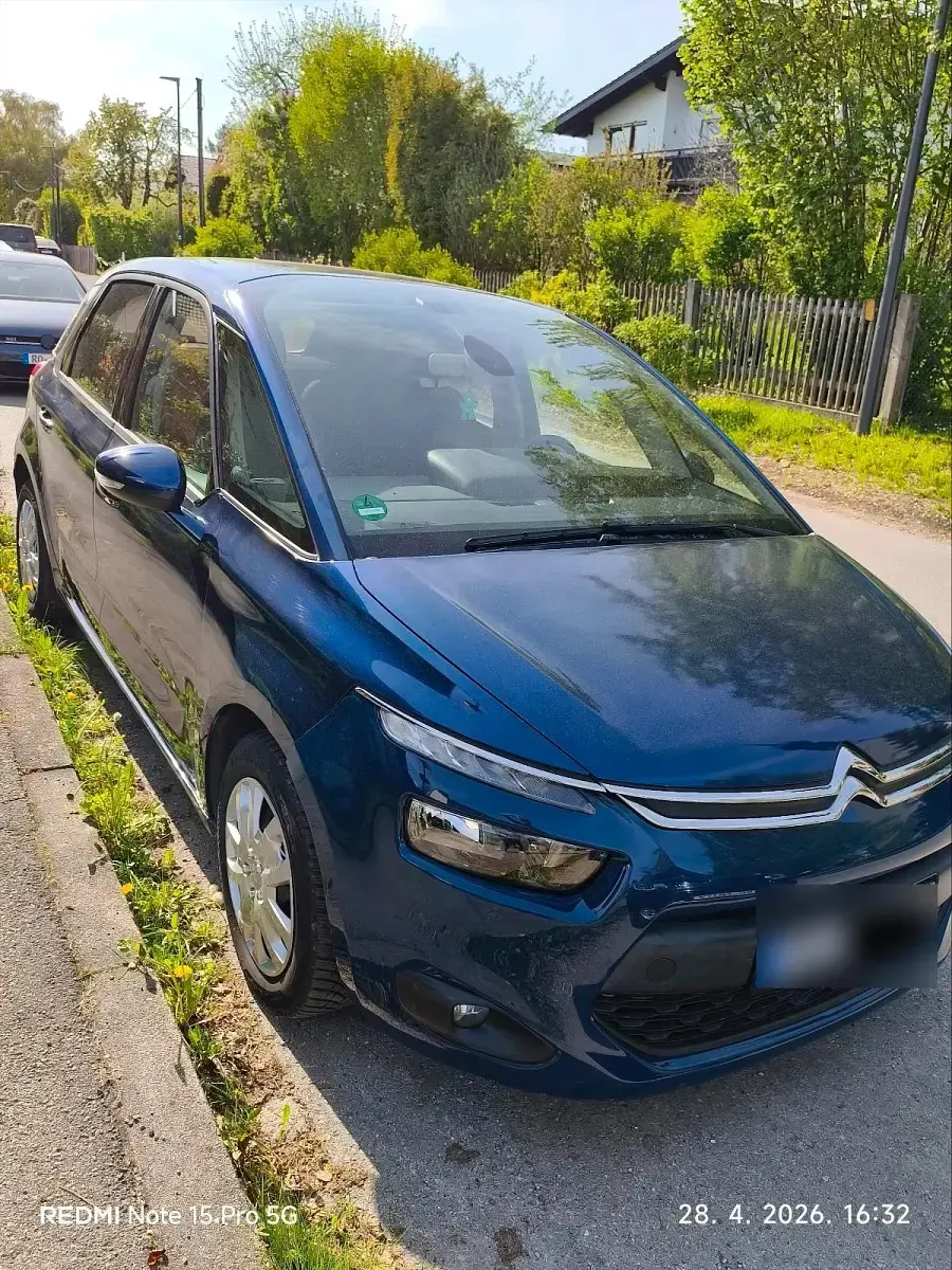 Gebraucht Citroën C4 Picasso 120 PS (88 kW) 2015 Blau Van / Kleinbus