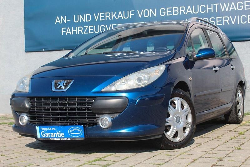 Blau Gebraucht 2006 Peugeot 307 Premium Kombi | 1.490 € (Guter Preis) - Bild 1/4