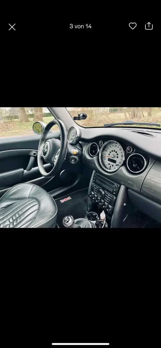 Gebraucht Mini Cooper Cabriolet 116 PS (85 kW) 2005 Schwarz Cabrio