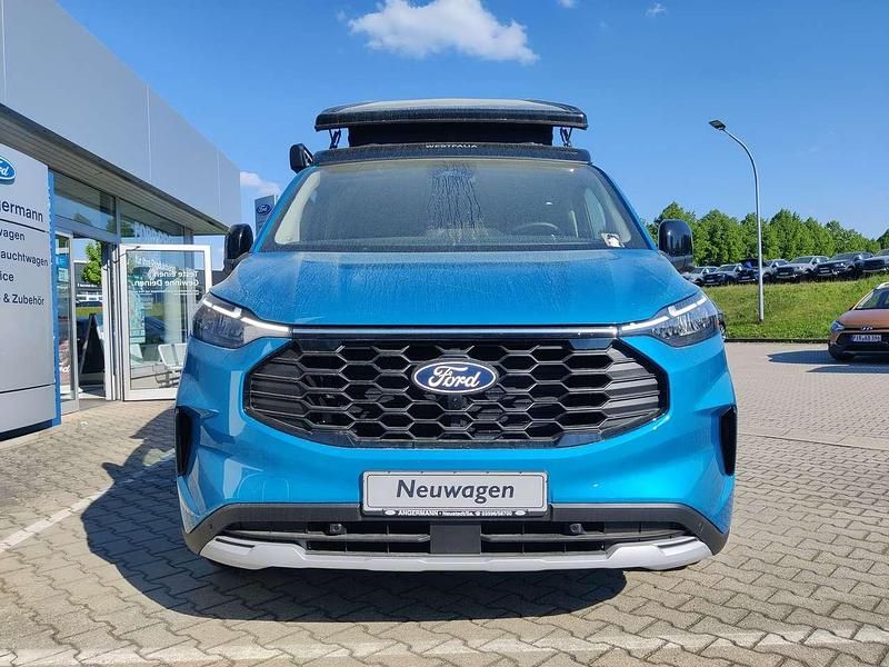 Neu Ford Tourneo Custom Active 150 PS (110 kW) 2025 Digitalaquablau Van