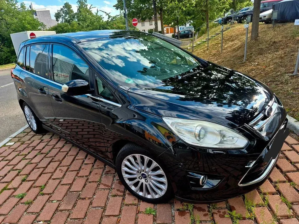Gebraucht Ford Grand C-Max Titanium 125 PS (91 kW) 2013 Schwarz Van / Kleinbus